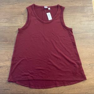 Gap Softspun Scoopneck Tunic, bell burgundy XS Petite, NWT